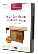 Basic Workbench
with Built-in Storage