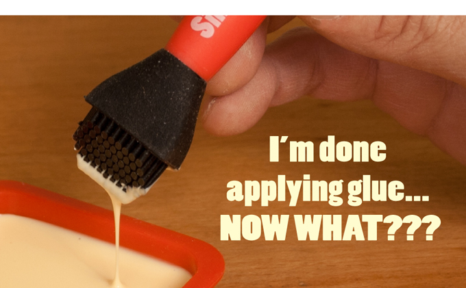 Sili-Brush / Non-Stick Glue Brush