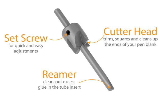 3 Piece Carbide Mini Turning Tool Set