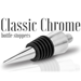 5 Piece Classic Chrome Style Bottle Stopper Set