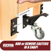 Workbench Caster Set - Retractable