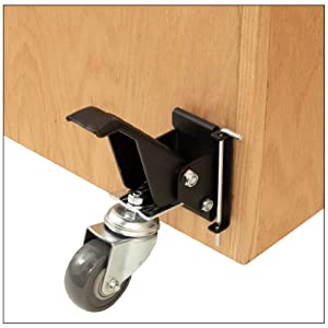 Pin Lock Quick Release Mounting Plates For Workbench Casters