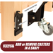 Workbench Caster Set - Spring Lock