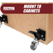 Workbench Caster Set - Spring Lock