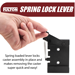 Workbench Caster Set - Spring Lock