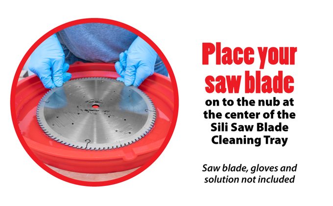 SILI Saw Blade Cleaning Tray