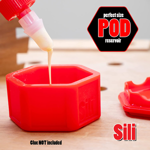 SILI™ Glue Pod with Multi Purpose Sealable Lid