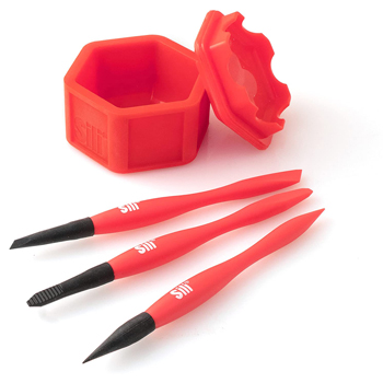 Red Silicone Glue Durable Glue Spreader Applicator Set for Woodworking 