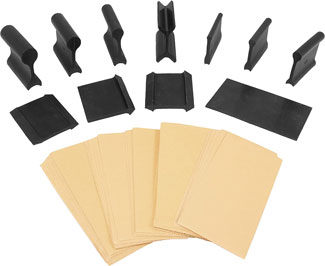 11 PC Contour & Angle Sanding Grip Pack