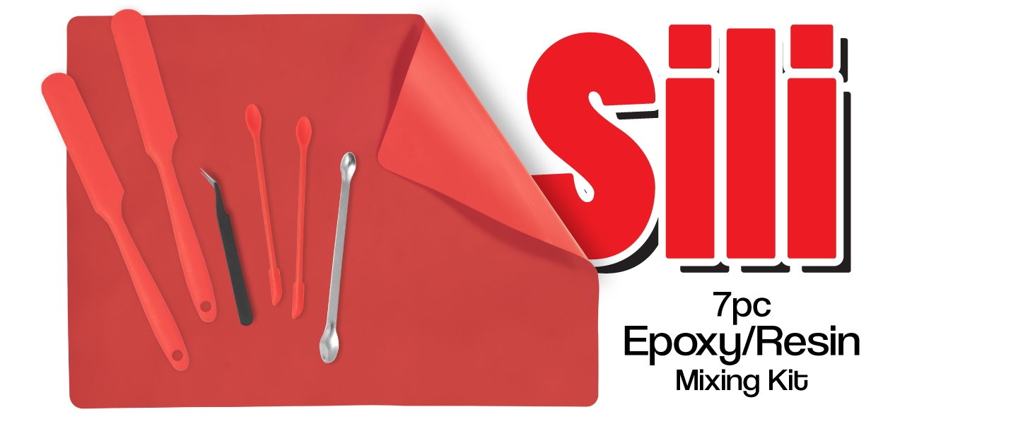 Sili 7 pc Epoxy/Resin Mixing Set