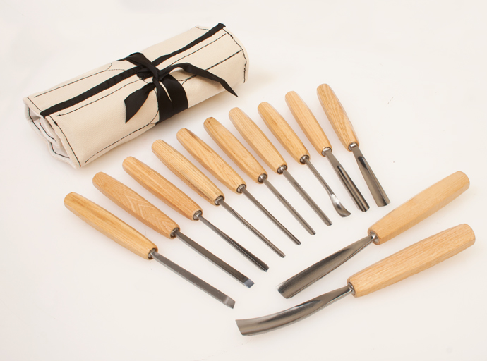 12 Piece Carving Chisel Set 