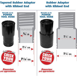 Heavy Duty Clear PVC Flex Hose with 2 Hose Clamps