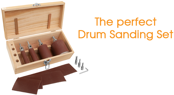 Sleeveless Drum Sander Kit