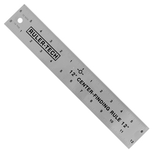 Stainless Steel Center Finder Rule