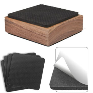 Loc-Blocks®
Non-Slip PSA Rubber Pads