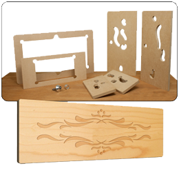 Door & Drawer<br>Router Carving Template Set