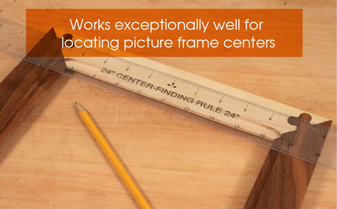 Center finding rulers