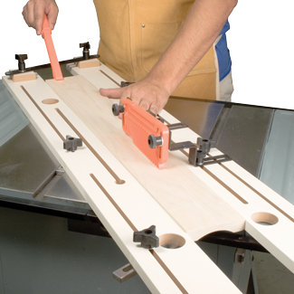 Cove Cutting Table Saw Jig