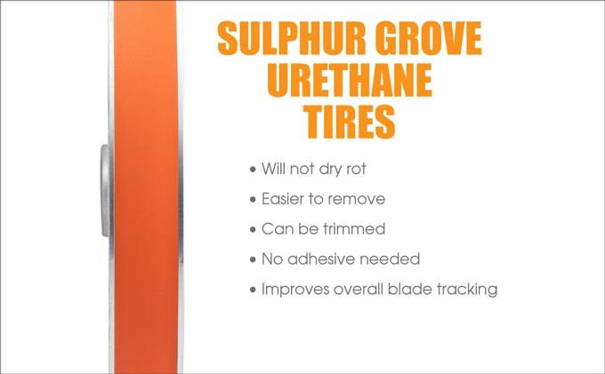 Durable Urathane Band Saw Tires