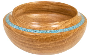 Sample Bowl with Inlace