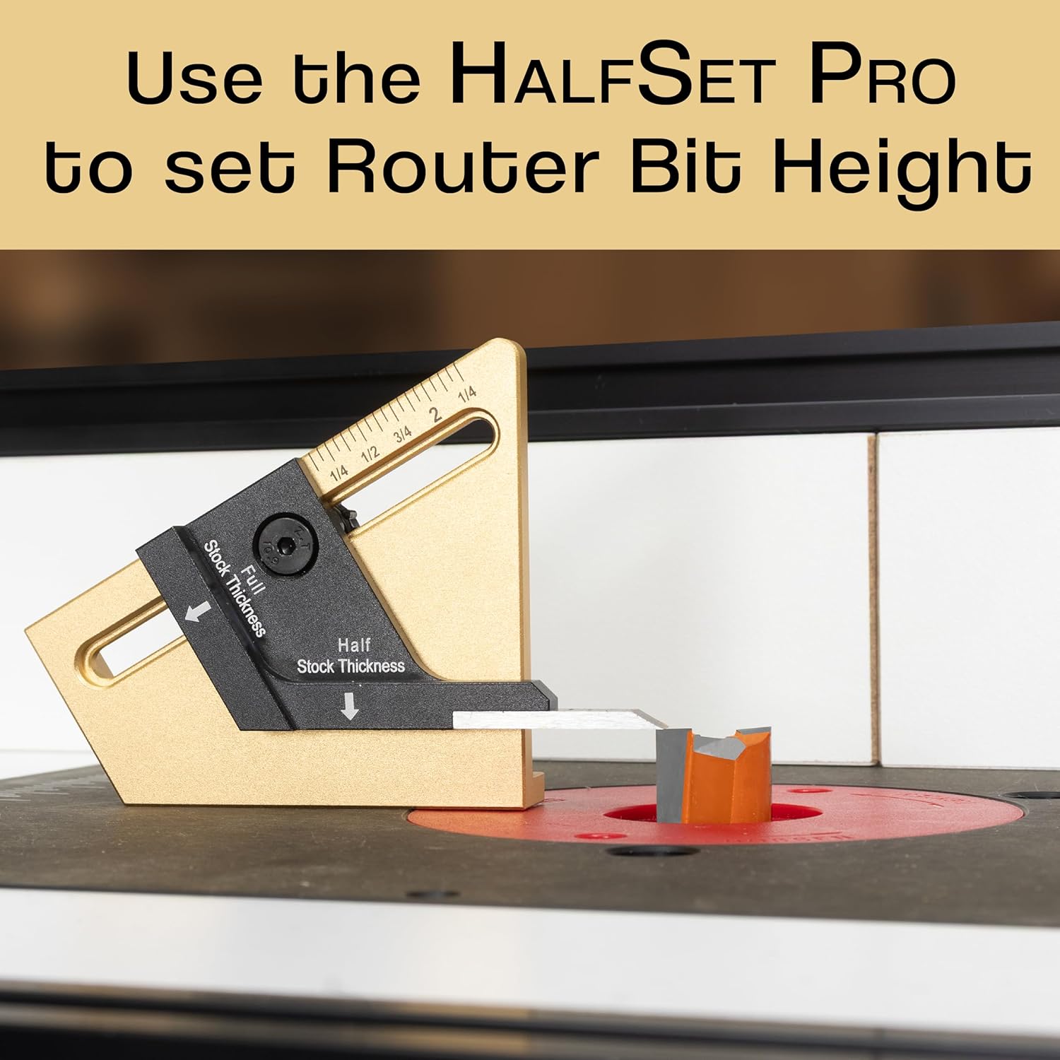 HALFSET PRO Precision Center Gauge