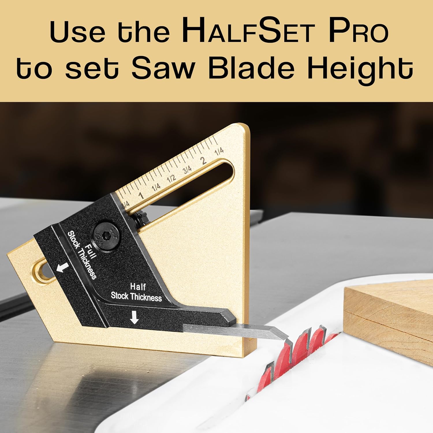 HALFSET PRO Precision Center Gauge