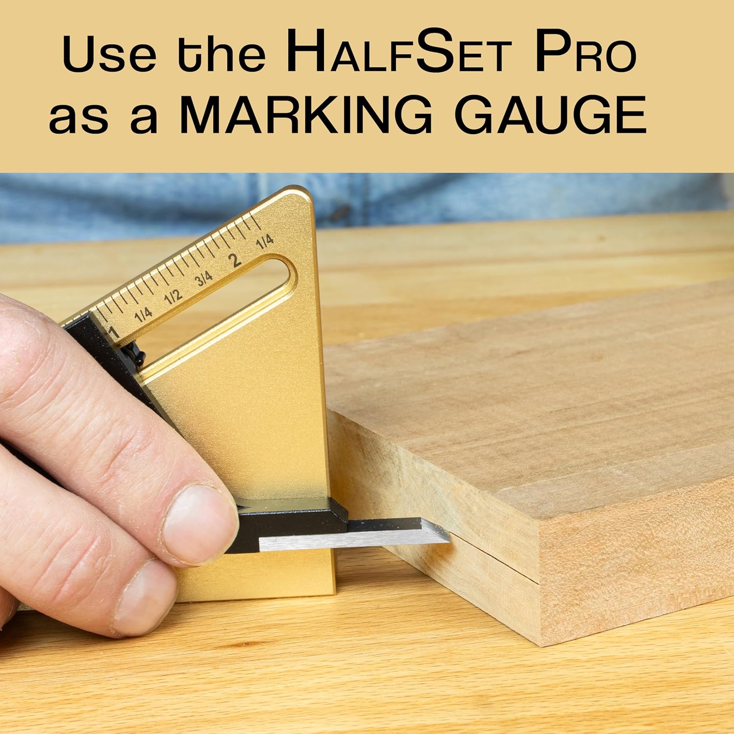 HALFSET PRO Precision Center Gauge