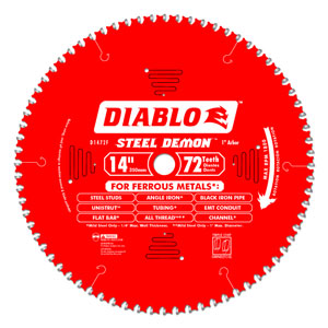 14" x 72 Tooth Ferrous Metal Saw Blade - D1472F