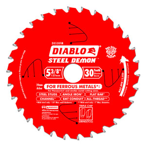 5-3/8" x 30 Tooth Ferrous Metal Saw Blade - D0530FM