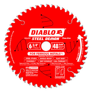 6-3/4" x 48 Tooth Ferrous Metal Saw Blade - D0649F