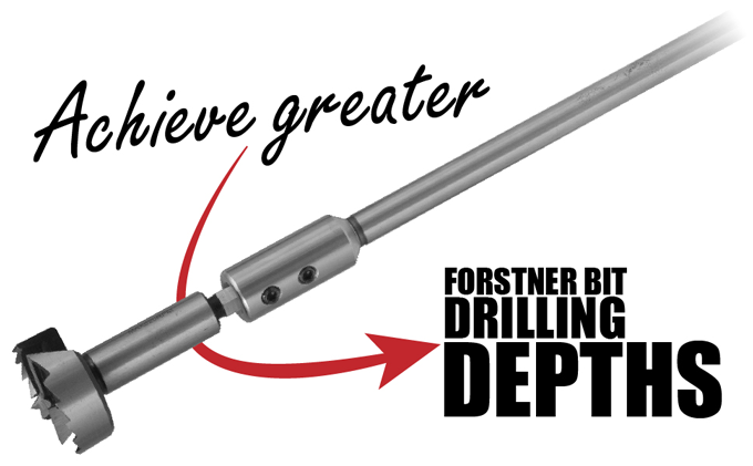 Fulton 10" Forstner Bit Extender