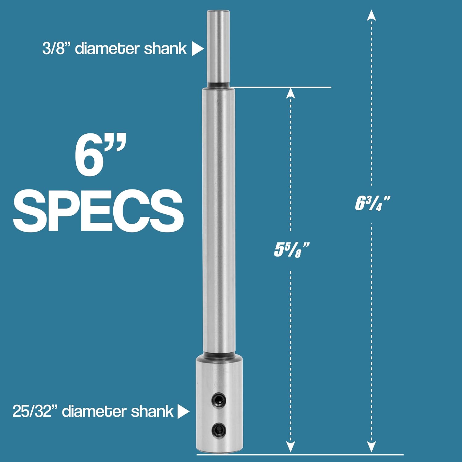 10" Forstner Bit Extender