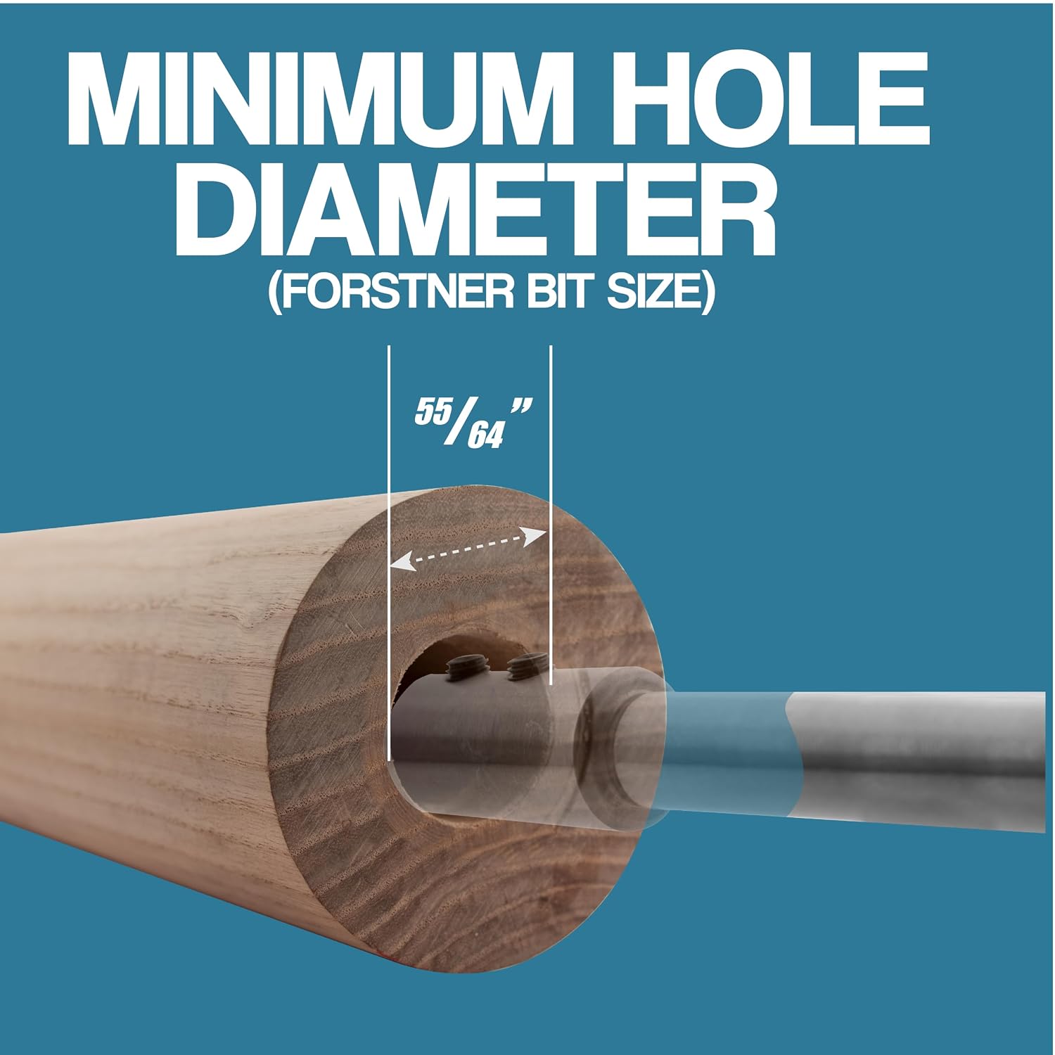 10" Forstner Bit Extender