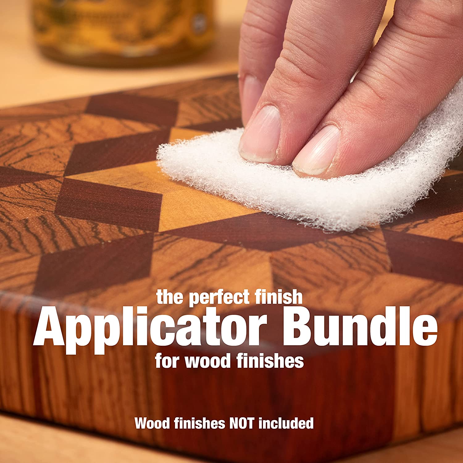 22 Piece Wood Finish Applicator Bundle