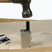 Corner Chisel action shot with hammer small
