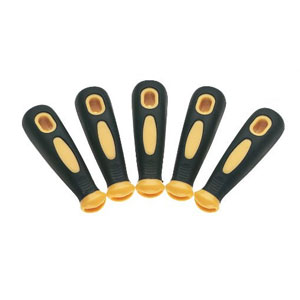 5 Pc. Rubber File Handles w/Round Hole