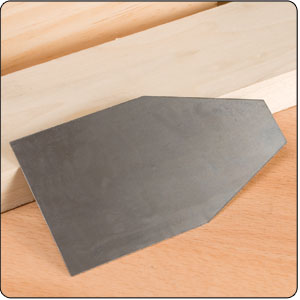 Beveled Cabinet Scraper