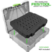 Festool Systainer Foam Router Bit Storage Tray