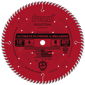 10" Industrial Ultimate Plywood & Melamine Blade-LU80R010