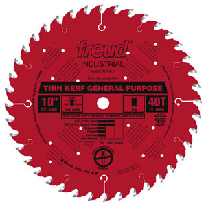 10" Thin Kerf General Purpose Blade - LU86R010