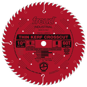 10" Industrial Thin Kerf Crosscut Blade - LU88R010