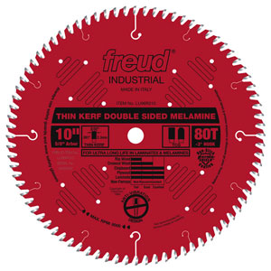 10"Industrial Thin Kerf Double Side Laminate/Melamine Blade - LU96R010