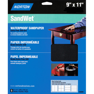 Wet / Dry 9" x 11" Sanding Sheet