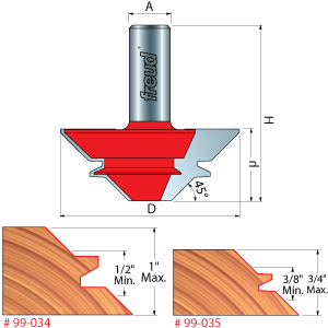 Lock Miter Router Bit