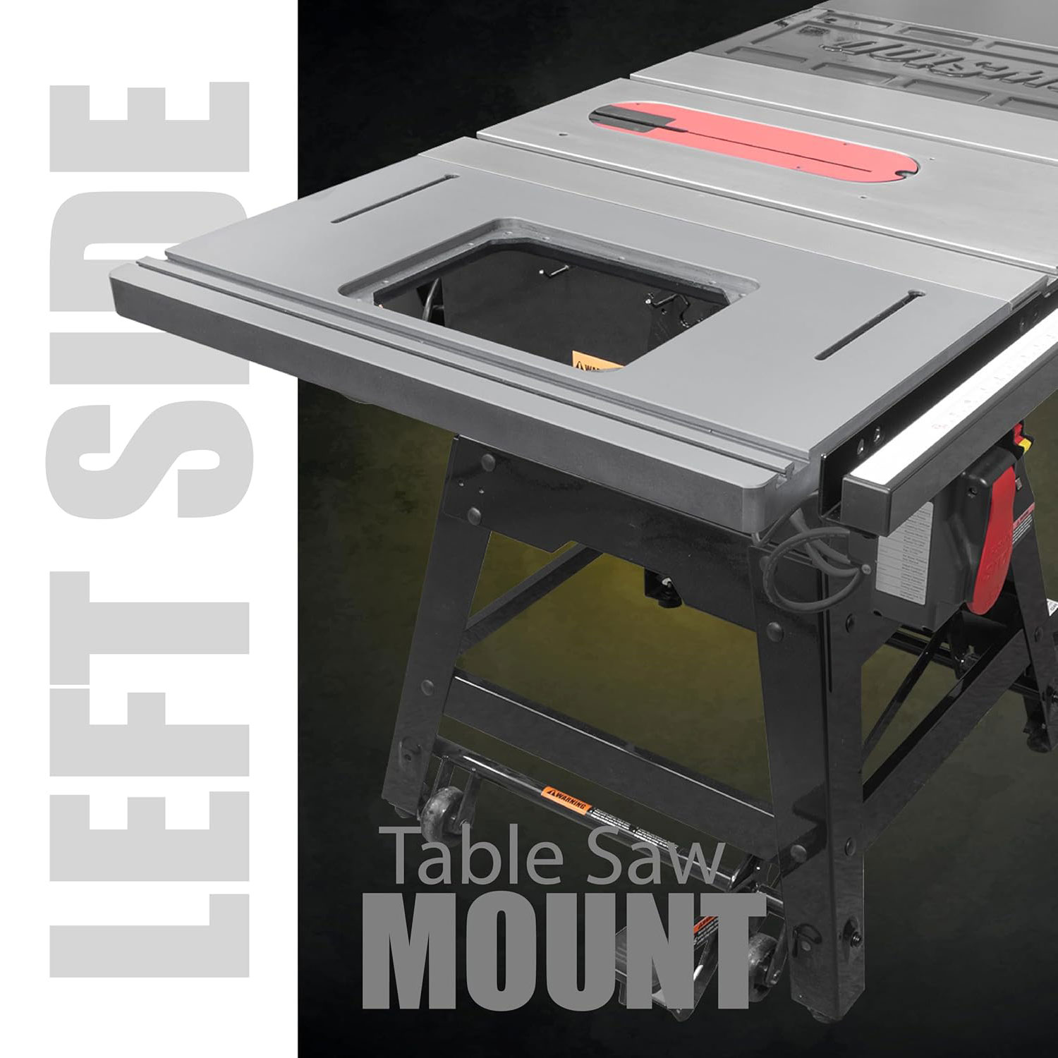 Cast Iron Table Saw Router Extension Wing