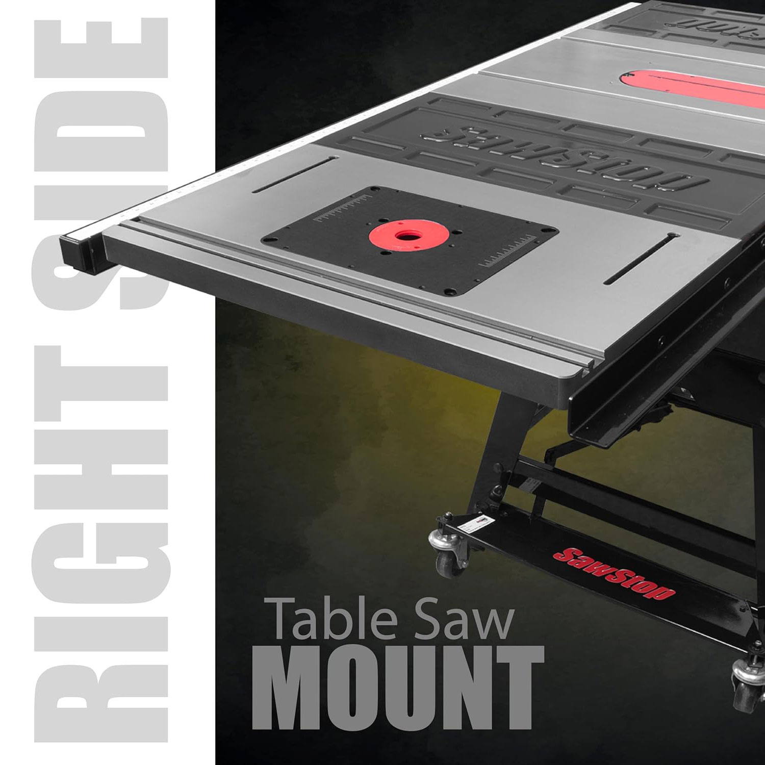 Cast Iron Table Saw Router Extension Wing