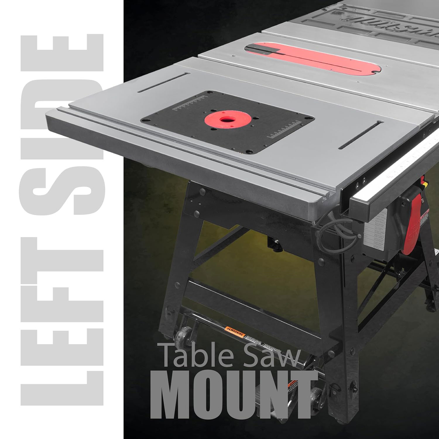 Cast Iron Table Saw Router Extension Wing