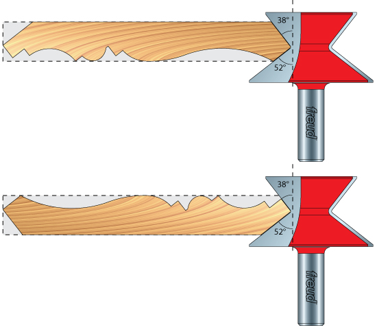 Crown Bevel Bit