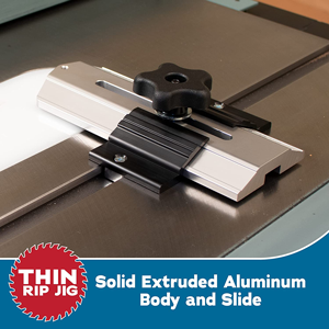 Solid Aluminium Thin Rip Table Saw Jig