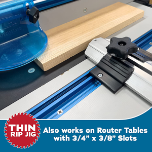 Thin Rip Jig for Router Tables